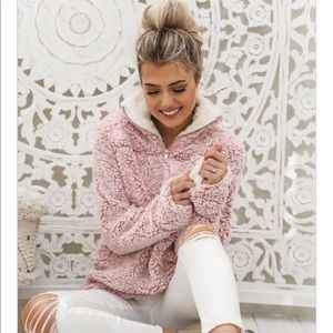 Sherpa pullover sweater🎀